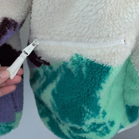 ✨ Free People Hit The Slopes Jacket In Mountain Print Size L - Picture 4 of 10